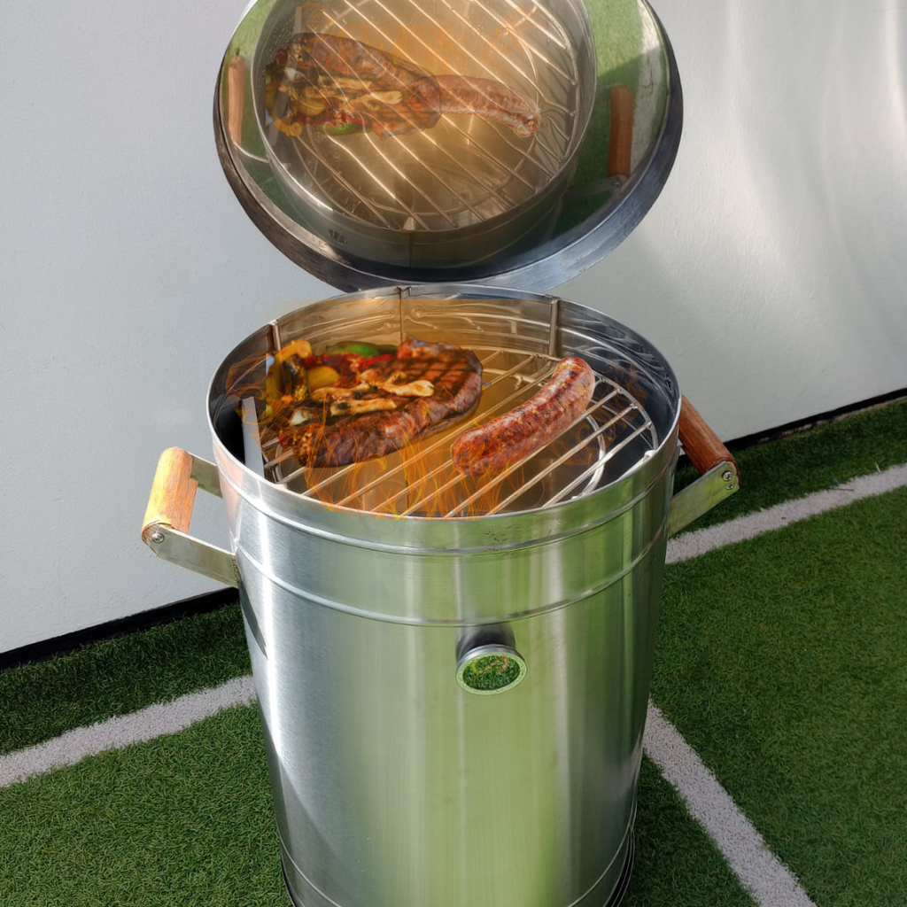 BarrilMaster 360°™ – El asador que convierte cualquier patio en una estación de BBQ profesional